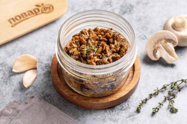 Икра грибная по-французски Икра грибная по-французски