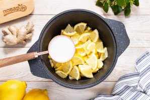 Варенье из имбиря и лимона Варенье из имбиря и лимона