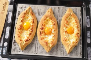 Аджарские хачапури "Лодочка"