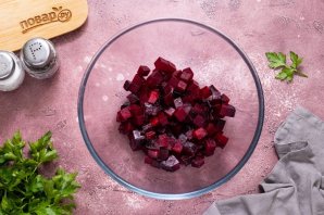 Винегрет с квашеной капустой Винегрет с квашеной капустой