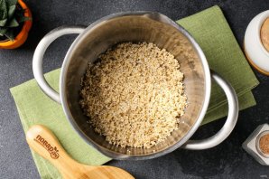 Каша ячневая с тыквой Каша ячневая с тыквой