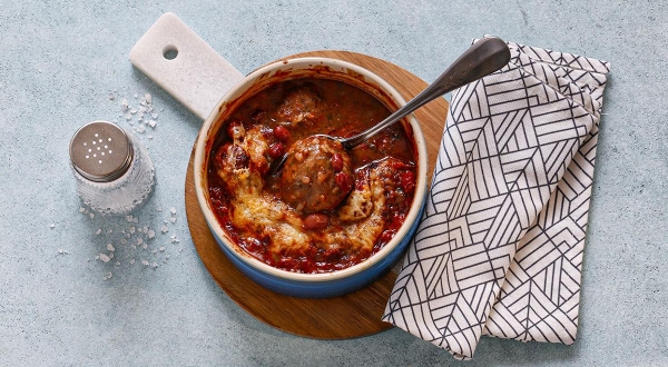 Тефтели с фасолью в горшочках, пошаговый рецепт с фото