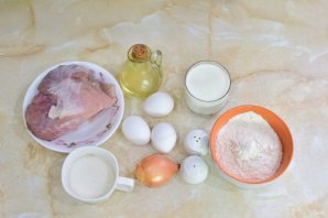 Блинчики с мясом Блинчики с мясом