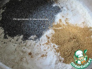 Быстрый хлеб с маком и тмином Быстрый хлеб с маком и тмином