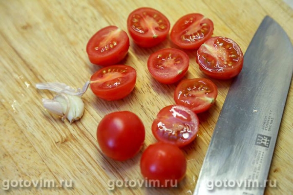 Свиные отбивные, запеченные с помидорами, моццарелой и лимоном Свиные отбивные, запеченные с помидорами, моццарелой и лимоном