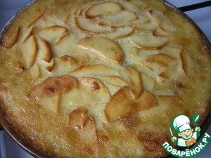 Нормандский яблочный пирог Нормандский яблочный пирог