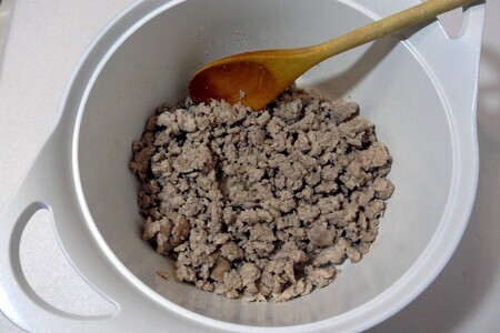 Суп с мясным фаршем и овощами Суп с мясным фаршем и овощами