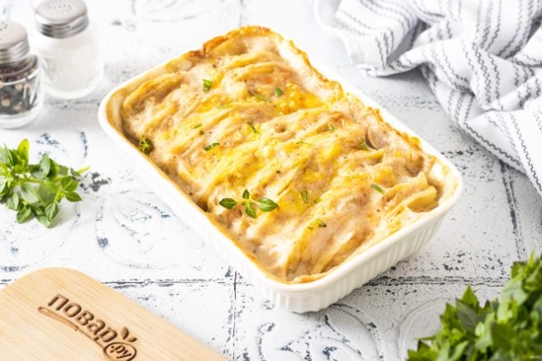 Гратен на кокосовом молоке Гратен на кокосовом молоке