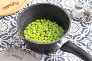 Винегрет с бобами эдамаме Винегрет с бобами эдамаме