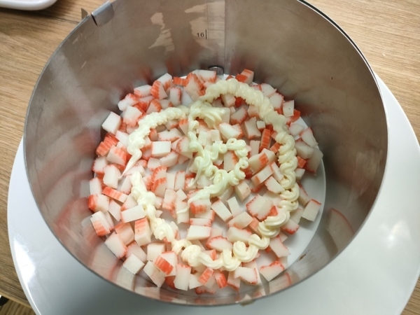 Салат-торт красное море Салат-торт красное море