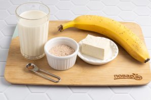 Домашний протеиновый коктейль на ночь Домашний протеиновый коктейль на ночь