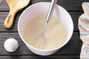 Блины с мясом и рисом