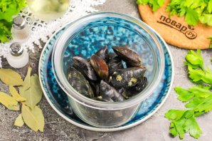 Мидии в микроволновке Мидии в микроволновке