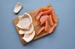 Куриная печень по-анжуйски Куриная печень по-анжуйски