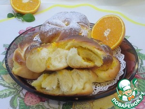 Апельсиновые булочки Апельсиновые булочки