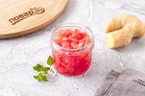 Имбирь маринованный розовый Имбирь маринованный розовый