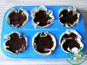 Десерт в блинчике "Имбирь и шоколад" Десерт в блинчике "Имбирь и шоколад"