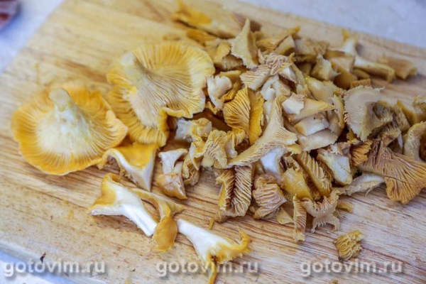 Грибные щи с лисичками