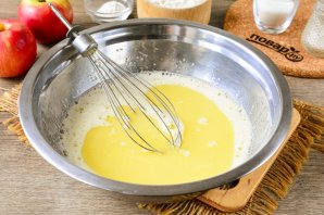 Ванильный кекс с яблоками Ванильный кекс с яблоками