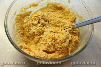 Мягкое печенье с тыквой и яблоками