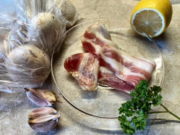 Чесночные шампиньоны с "копчёным" ароматом