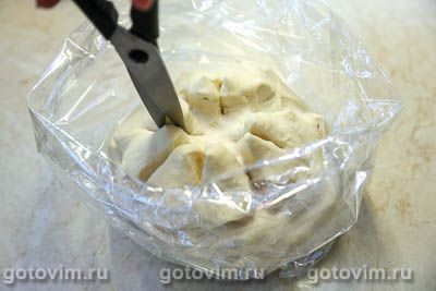 Хлеб в рукаве (пакете для выпечки)