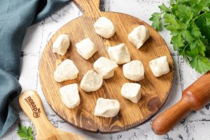 Вареники с грибами Вареники с грибами