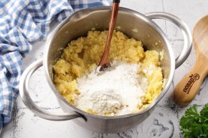 Картофельные клёцки с сыром