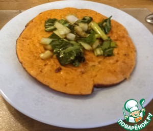 Окономияки с кимчи и чеддером Окономияки с кимчи и чеддером