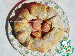 Галета с абрикосами и сливами Галета с абрикосами и сливами