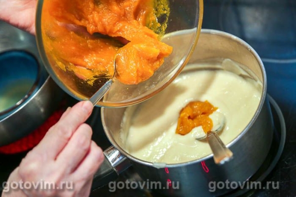 Тыквенный заварной крем Тыквенный заварной крем