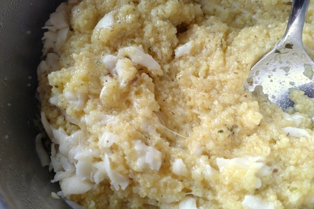 Закуска из овощей и грибов на поленте Закуска из овощей и грибов на поленте