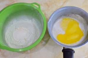 Ванильные кексы с кремом Ванильные кексы с кремом