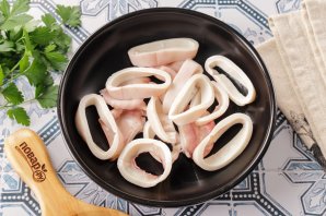 Кальмары в кляре Кальмары в кляре