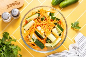 Огурцы по-корейски на зиму Огурцы по-корейски на зиму