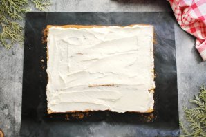 Медовый рулет с кремом Медовый рулет с кремом