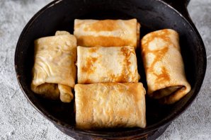 Блинчики с яблоками Блинчики с яблоками