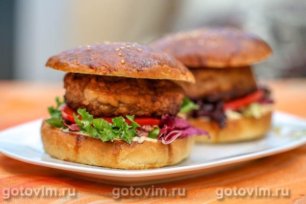 Гамбургер с индейкой	