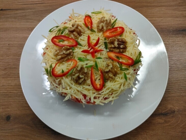 Салат-торт красное море Салат-торт красное море