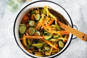 Салат с перцем на зиму