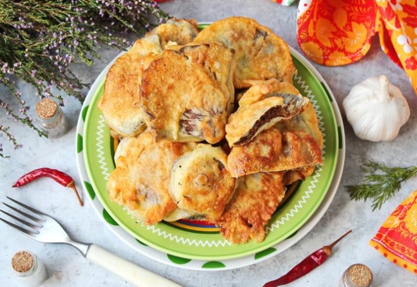 Рыжики в кляре Рыжики в кляре