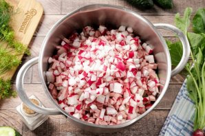 Окрошка с горчицей Окрошка с горчицей