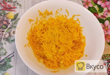 Насыпной пирог с тыквой и лимоном