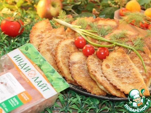 Пирожки из теста для чебуреков Пирожки из теста для чебуреков