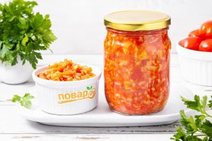 Салат с рисом на зиму Салат с рисом на зиму