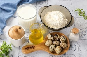 Блины из перепелиных яиц Блины из перепелиных яиц