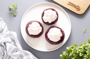 Свёкла запечённая с яблоком и рисом Свёкла запечённая с яблоком и рисом