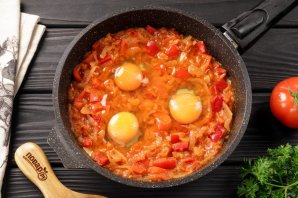 Шакшука с перцем