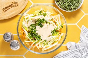 Салат «Коул Слоу» постный Салат «Коул Слоу» постный