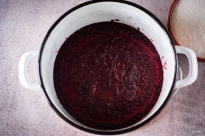 Черноплодная рябина протертая с сахаром Черноплодная рябина протертая с сахаром